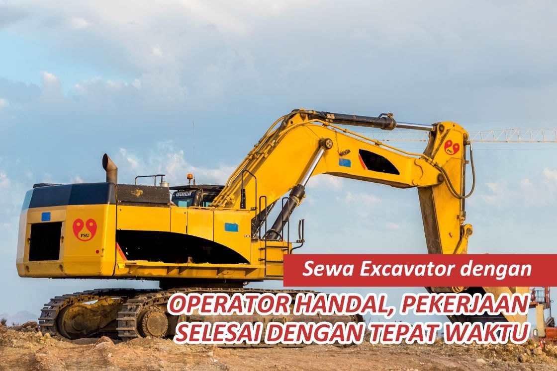 Rent an excavator with a reliable operator, Job is finished on time