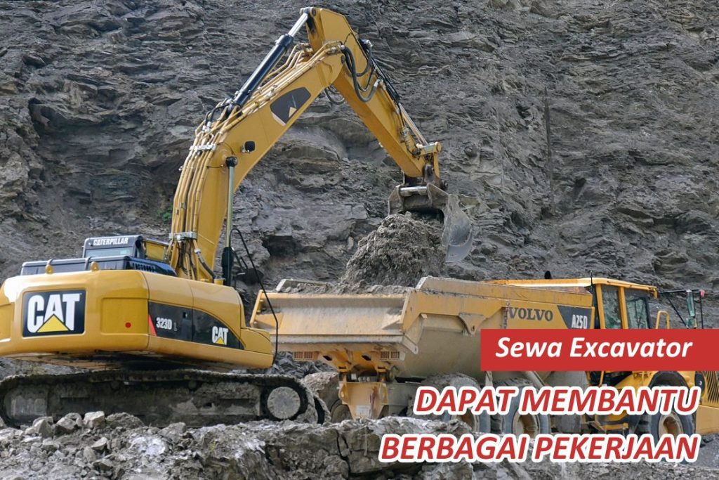 Excavator rental can help with various jobs