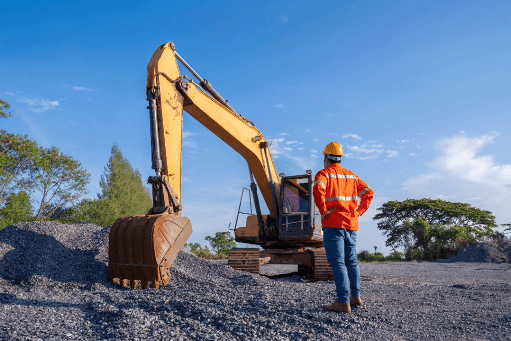 operator excavator