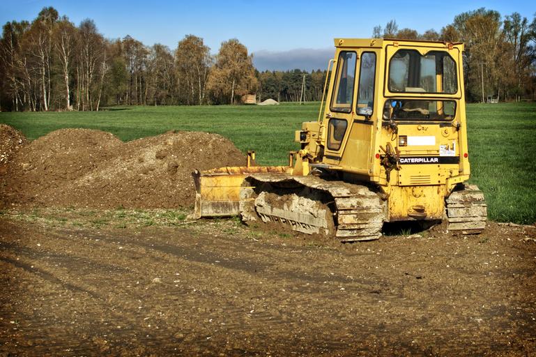 6 Type of heavy equipment for landscape projects, Recognize the stages!