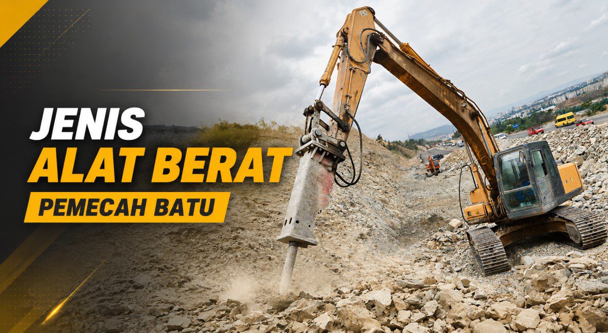 alat berat pemecah batu