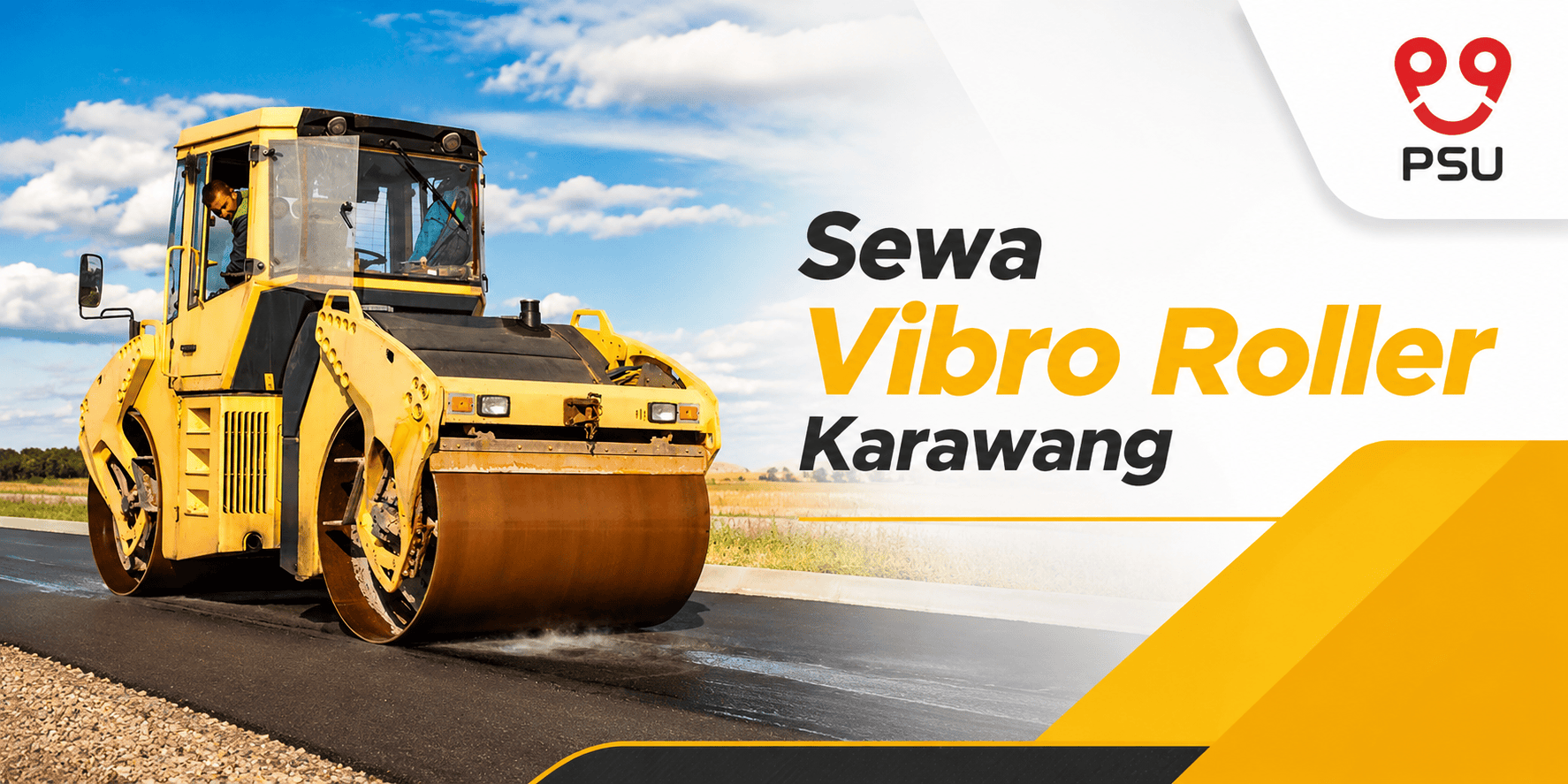 rent a vibro roller karawang